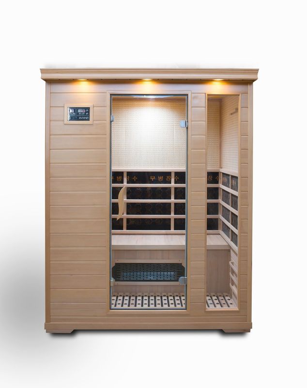 Pannello di controllo del computer Lampada ondata Sala sauna Bagno a vapore Far infrarosso Servizio domestico a secco elettrico