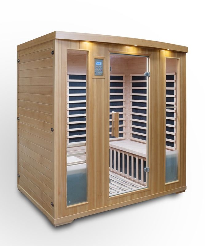 Pannello di controllo del computer Infrarossi Alta qualità Sala chiusa doccia a vapore Bagno a vapore Sauna Sala di legno