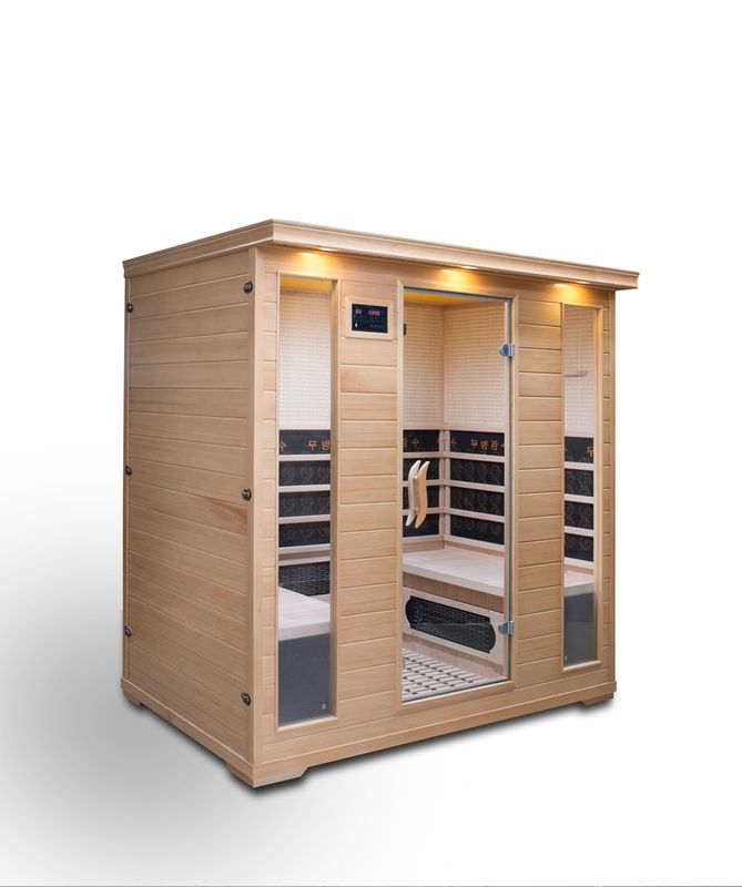 Pannello di controllo del computer di alta qualità Sauna tradizionale di lunga durata Sauna magazzino di sudore a vapore