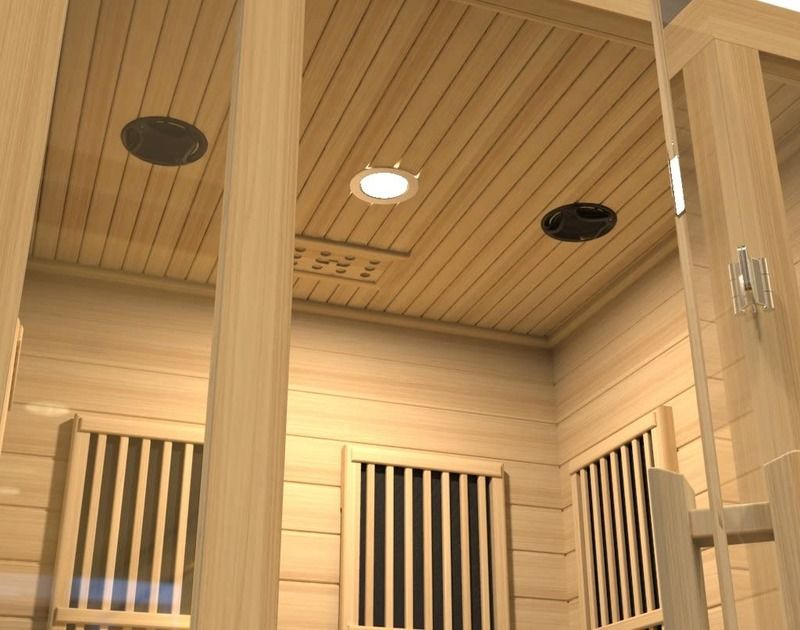 Pannello di controllo per computer singolo e grande Commerciale Personalizzato Sauna di lusso Bagno di vapore secco