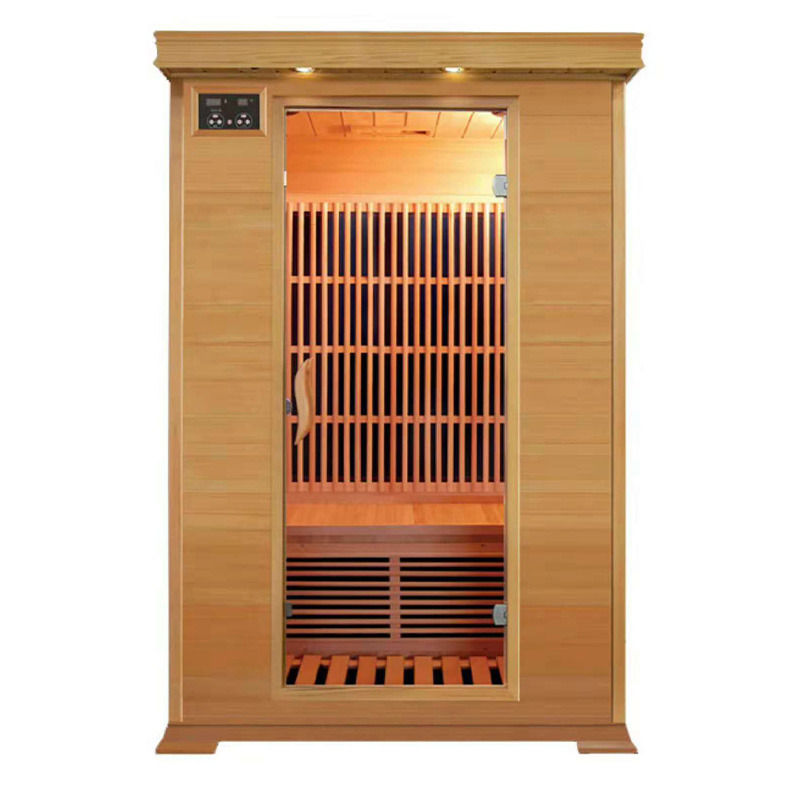 Pannello di controllo computer per sauna di lusso a secco in cedro economico Prezzo Cina Parte interna del riscaldatore per sauna