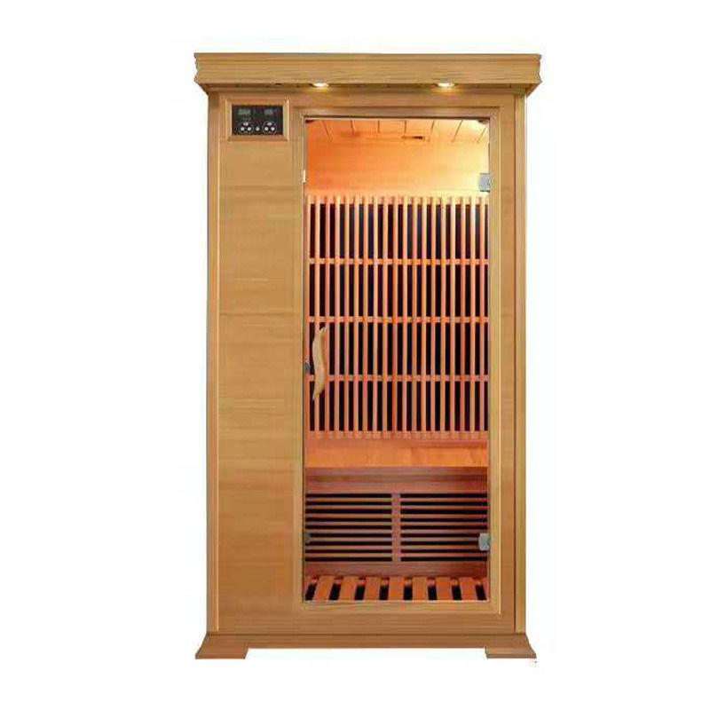 Pannello di controllo computer per sauna di lusso a secco in cedro economico Prezzo Cina Parte interna del riscaldatore per sauna