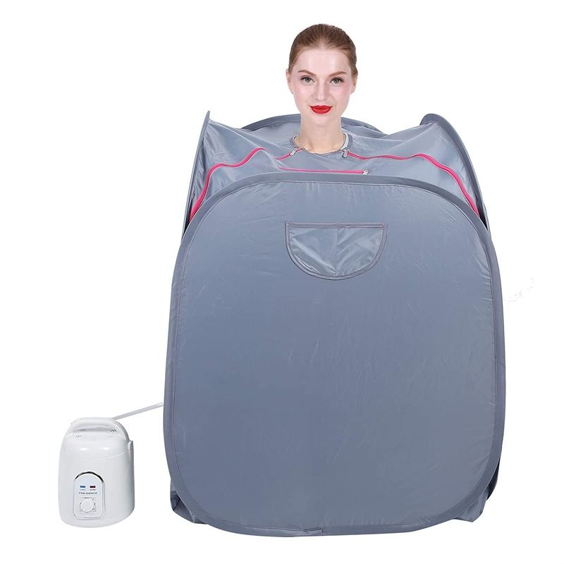 USA UE Moderna popolare portabile ripiegabile Sauna a vapore Sala Sauna a vapore leggera Spa personale per la perdita di peso a casa Detox relax