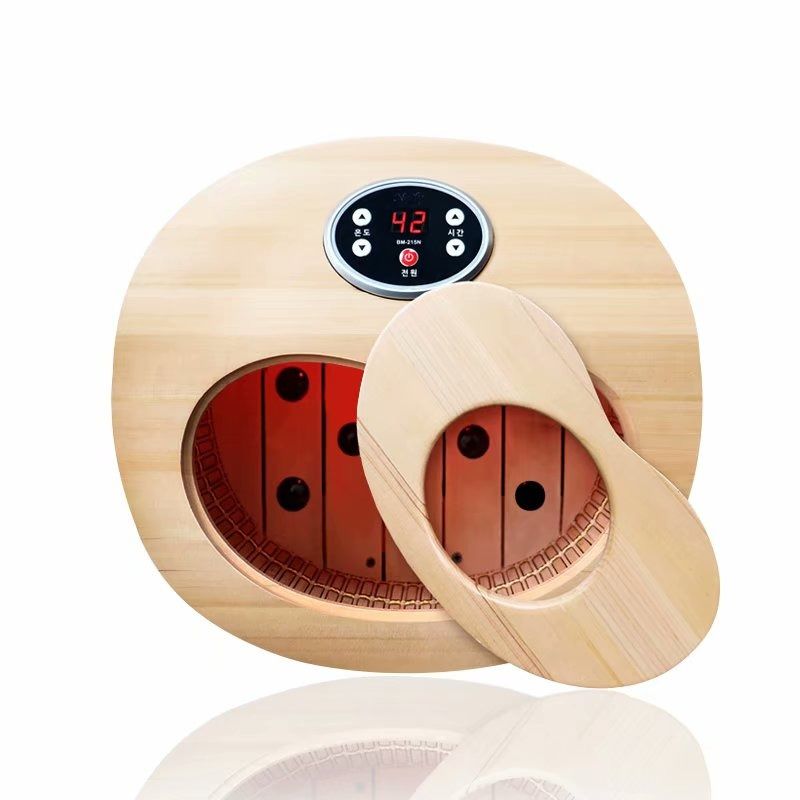 Moderno all'ingrosso elettrico infrarosso lontano riscaldatore di bagno portatile salute sauna piedi bagno seduta secca Corea sauna massaggiatore di piedi Foot Spa