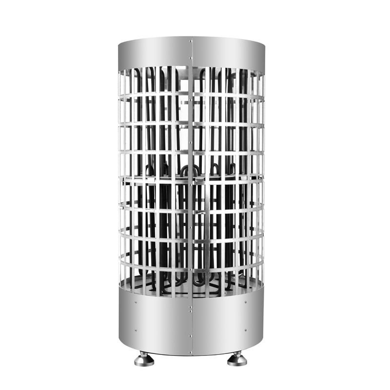 Stufa per sauna moderna in acciaio inossidabile Calore Bagno di vapore secco Stufa per sauna Macchina per sauna Sauna domestica Sauna a cavità con controller interno Elettrico
