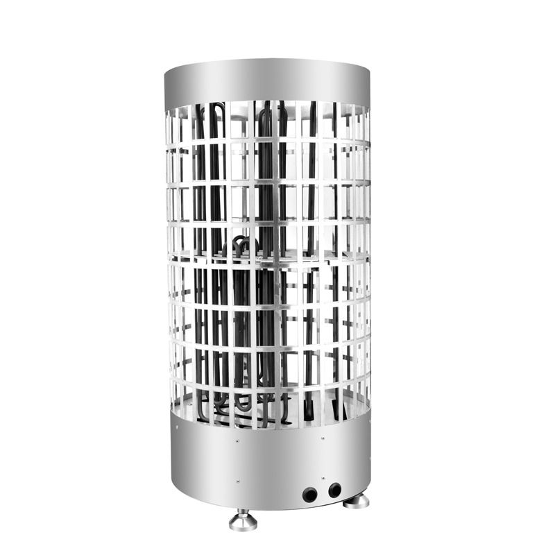 Stufa per sauna moderna in acciaio inossidabile Calore Bagno di vapore secco Stufa per sauna Macchina per sauna Sauna domestica Sauna a cavità con controller interno Elettrico